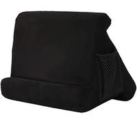 ZAJCI Pad Pillow - Support de Tablette Souple avec Poche en Filet - Support Universel Multi-Angle de Tablette Lit, Support pour Tablette Smartphones Livres Magazines Liseuse (Noir)
