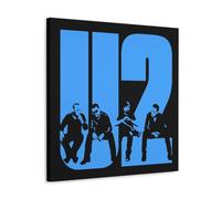 ZAJSGPUR Poster décoratif sur toile avec icônes U2 Rock Bands U2 (50 x 50 cm)