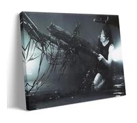 ZAJSGPUR Poster décoratif sur toile de 9 cm avec cadre, chanteur Trent Reznor, décoration murale moderne pour salon, chambre à coucher, chambre à coucher, 20 x 30 cm