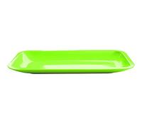 Zak Designs 0204-9390 Plateau à Cake Seaside Vert Kiwi 31,5 x 15 cm