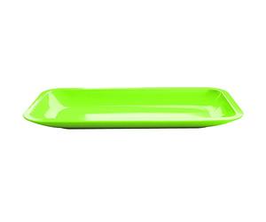 Zak Designs 0204-9390 Plateau à Cake Seaside Vert Kiwi 31,5 x 15 cm