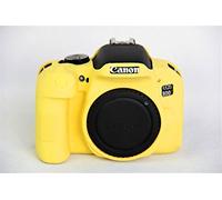 Zakao Étui de protection en silicone souple pour appareil photo numérique Canon EOS 800D Jaune
