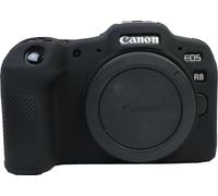 Zakao Étui de protection en silicone souple pour appareil photo numérique Canon EOS R8 Noir