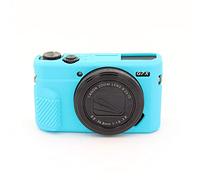 Zakao Étui de Protection en Silicone Souple pour Appareil Photo numérique Canon PowerShot G7 X Mark II/Mark III