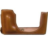 Zakao TYP 109 Étui en cuir PU avec ouverture par le bas pour appareil photo Leica D-LUX TYP 109 TYP109, marron, Trousse de beauté