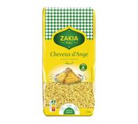 ZAKIA - Pâtes Cheveux d'Ange Fines et Légères, Texture Fondante pour Recettes Délicates (500g) - lot de 4 - Vendu par Lot