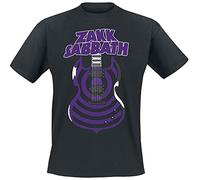 Zakk Sabbath Guitar Homme T-Shirt Manches Courtes Noir M, 100% Coton, Regular/Coupe Standard