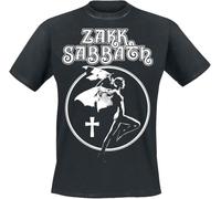 Zakk Wylde T Shirt Sabbath Z Icon Logo Official Mens Black Manches Courtes(X-Large)