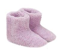 ZAKSEM Chaussons Chauffants Chaussures Chauffantes Électriques Chaussures Chauffantes Confortables en Peluche Chaussures Lavables USB Chargeant des Chaussures Chauffantes Électriques pour Cadeau