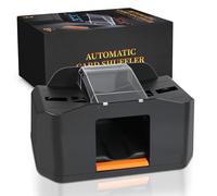 ZAKVOP Melangeur de Carte Électronique, Card Shuffler avec 2000mah Batterie, Automatique Mélangeur de Cartes Rapide & Silencieux pour Poker, UNO, Skip Bo, Skyjo