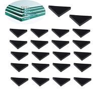 Zaky Corner Protectors Coussin de Protection d'angle en Verre Produit pour Protéger les Angles Protège les Coins du Verre et du Miroir (8 × 50mm)