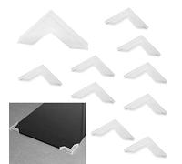 Zaky Corner Protectors Coussin de Protection d'angle en Verre Produit pour Protéger les Angles Protège les Coins du Verre et du Miroir (6 x 63mm)