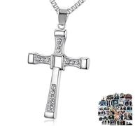 Zaky Lot de 26 colliers avec croix Fast and Furious Dominic Toretto Vin Diesel - Cadeau pour ami ou mari