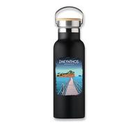 Zakynthos Bouteille isotherme Motif île grecque Grèce