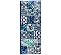 Zala Living Accent Tapis de Cuisine en polypropylène Bleu 80 x 200 cm