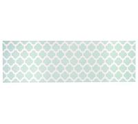 Zala Living Cook & Clean - Tapis de Sol antidérapant - Tissu Plat - à Poils Courts - Lavable - Flair - pour Couloir, Cuisine, Salon - Menthe, 45 x 140 cm