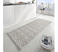 Zala Living Hanse Home Soho Tapis de Cuisine antidérapant, tissé à Poils Courts, Lavable, pour Couloir, Cuisine, Salon, Salle de Bain, Beige crème, 80 x 200 cm