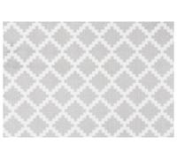 Zala Living Home Paillasson pour intérieur et extérieur - 50 x 70 cm - Design Moderne - Lavable et résistant aux intempéries - Antidérapant - pour l'entrée et l'extérieur - Gris élégant