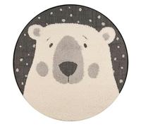 Zala Living Icebear Emmet Tapis pour Enfant Ø 120 cm