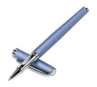 Zalantan Joli stylo de luxe avec cage, stylo à bille fantaisie, écriture lisse, design élégant sans effort, coffret cadeau avec 2 recharges noires de 0,5 mm (bleu)