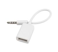 zalati 3.5mm Jack vers USB 2.0 Femelle Convertisseur Extension Câble Adaptateur MP3 Aux Audio Plug Convertisseur Câble pour MP3/MP4 PC