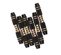 zalati 6pcs 16 Grammes Dart Shafts Barrels Cuivre Remplacement Noir