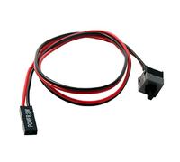 Zalati Câble d'alimentation pour interrupteur d'alimentation Bouton marche/arrêt Connecteur câble pour carte mère ATX universelle PC