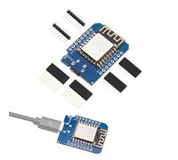 zalati Cartes de Développement WiFi 2 pièces Mini Module sans Fil ESP8266 ESP-12F 4 Mo octets WLAN Compatible avec Arduino Lua