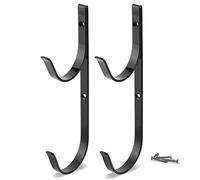 zalati Lot de 2 crochets de fixation en aluminium pour piscines, jardins, garages, fermes