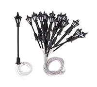 zalati Mini LED Light 20 lumières décoratives de Paysage 1: 100 pour Park Street Railway Model Making, Sandbox Scene