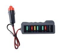 zalati Testeur de batterie de voiture 12 V, prise allume-cigare, outil de diagnostic pour véhicule, vérification de la tension, entretien et analyse de l'état de santé