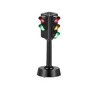 zalati Traffic Light Jouet Mini Traffic Light avec LED lumière et Son pour l'éducation Apprentissage Jouet scène Construction poupée Chambre décoration