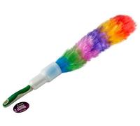 Zale Yardley Plumeau statique, plume, plastique, couleurs assorties (1 pièce), nettoyeur de poussière, pliable, lavable
