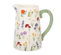 ZALE YARDLEY Vase à fleurs, pichet en céramique, vase pour fleurs, décorations de jardin, pour vraies fleurs artificielles, décoration de chambre, Noël, Saint-Valentin, cadeau de mariage