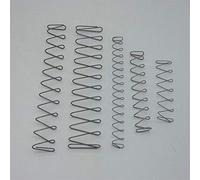 ZALINA Clip à Ressort d'extension rectangulaire carré Ressort en Acier Inoxydable Ressort de Compression 0,4 0,5 0,6 0,8 1,0 mm Fil 150 180 200 300 mm Longueur 1pc (Size : 0.8x21x8x150mm)