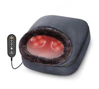 Zalinu Masseur de Pieds Shiatsu avec Chaleur Électrique - Appareil 2-en-1 pour Fasciite Plantaire et Douleurs Musculaires, Idéal comme Cadeau