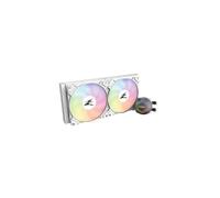 Zalman ALPHA28 White - Kit Watercooling CPU 280mm Radiateur, 2x140mm ARGB, Compatible Intel LGA 115x/1200/1700/20xx et AMD AM3/AM4, Pompe 3200 RPM