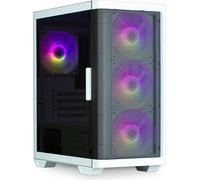 Zalman boîtier M4 Blanc / miniT / 4x 120mm ARBG fan / 2xUSB 3.0 / 1xUSB 2.0 / verre trempé / blanc