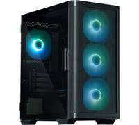Zalman boîtier M4 Noir / miniT / 4x 120mm ARBG fan / 2xUSB 3.0 / 1xUSB 2.0 / verre trempé / noir