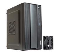 Zalman Boîtier PC Compact T6 Mini M-ATX, Micro-ATX Mini-ITX DTX SFF SFX HTPC Petit châssis d'ordinateur, USB 3.0, Mini Tour de Travail Peu encombrante