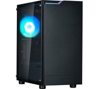 Zalman boîtier T4 Plus / miniT / 1x120mm ventilateur ARGB / USB 2.0 / USB 3.0 / verre trempé / noir