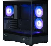 Zalman case P30 Black / miniT / 3x120mm fan ARGB / USB 3.0 / USB-C / verre trempé / noir