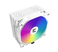 Zalman CNPS9X Performa Plus ARGB Refroidisseur de processeur 180 W TDP, AMD AM5/AM4, Intel LGA 1851/1700/1200/1151/2011, 4 caloducs, ventilateur PWM Performance 120 mm (blanc)