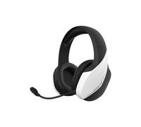 Zalman HPS700 White - Casque Gaming Sans Fil Circum-Aural 7.1 Virtuel, Autonomie 12h, Micro Omnidirectionnel, Impédance 32 Ohm, Portée 10m, 290g