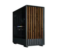 Zalman P10 Namu Black Mini Tower PC : Micro ATX/Mini-ITX, 2x120mm avant, 1x120mm arrière, Baies 2x3.5"/3x2.5", USB 3.2 Gen 1 Type-A/C, RGB, Acier/Verre trempé