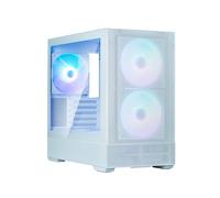 Zalman P30 Air White - Boîtier Mini Tower PC - micro ATX/Mini-ITX - 2x140mm Avant, 1x140mm Arrière - USB 3.2 Gen 1 Type-A/Type-C - Acier/Verre Trempé
