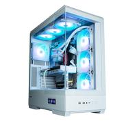 Zalman – Boîtier PC moyen tour P50 DS – ATX, 4 ventilateurs A-RGB, USB-C – Blanc