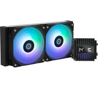 Zalman Refroidisseur d'eau ALPHA2 A24 Noir / 2 x 120 mm / PWM / ARGB / noir