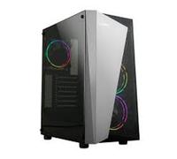 Zalman S4 Plus - Tour Midi - PC - plastique - acier - noir - ATX - micro ATX - Mini-ITX - rouge/G