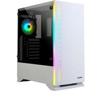 Zalman S5 WHITE - Midi Tower - PC - Blanc - ATX - micro ATX - Mini-ITX - Plastique - Acier - Verre trempé - Bleu - Vert - Rouge